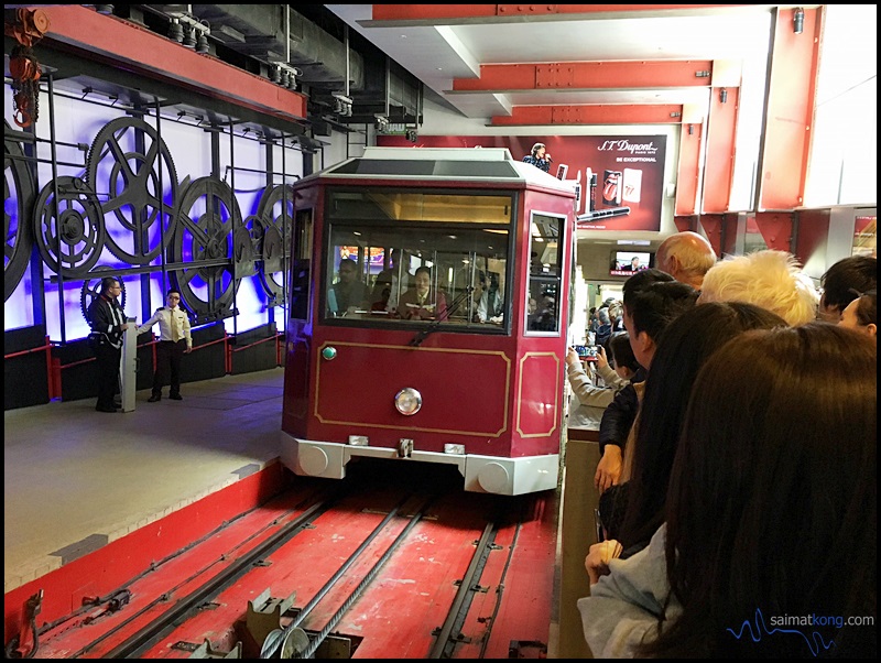 Riding The Peak Tram is possibly the quickest and most scenic way to arrive at The Peak.