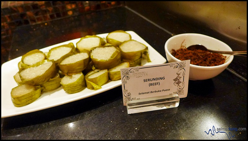 Buffet Ramadhan 2016 @ TEMPTationS, Renaissance KL : Lemang - one of my favorites during Raya!