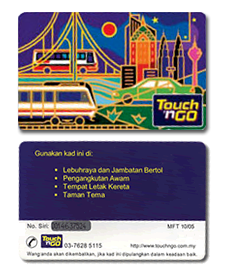TOUCH 'n GO CARD (1998 Expired 2008)! Renew Now!
