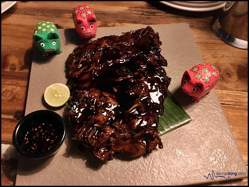 Naughty Nuri's 1995 Signature BBQ Spare Ribs RM45 for 1 slab