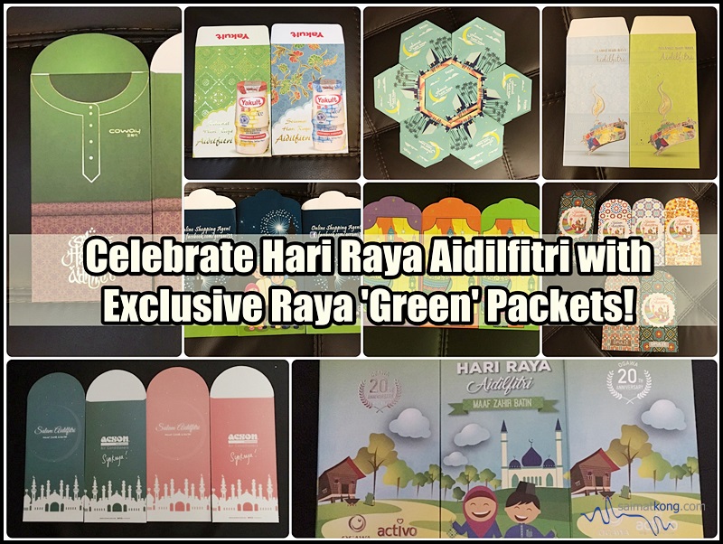Celebrate Hari Raya Aidilfitri with Exclusive Raya 'Green' Packets!