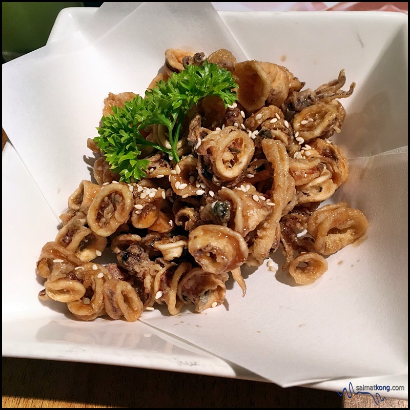 PLOY Japanese Thai Fusion Restaurant @ WORK Clearwater Damansara Heights - Crispy Baby Squid RM10.50