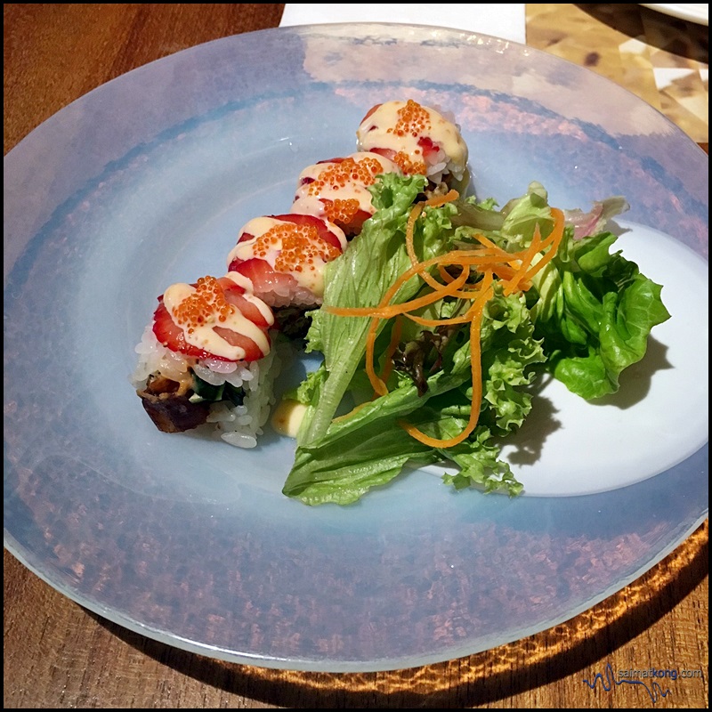 PLOY Japanese Thai Fusion Restaurant @ WORK Clearwater Damansara Heights - Pink Lady Sushi Roll RM18.50 for 4pcs