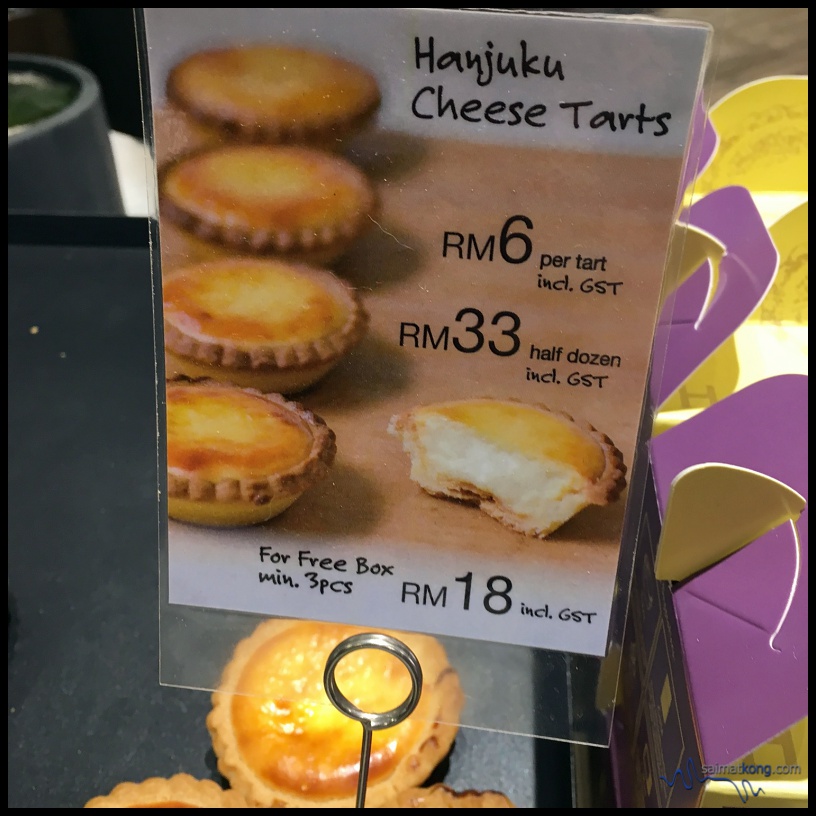 Hokkaido Cheese Tart Malaysia Outlet - Jessica Morgan