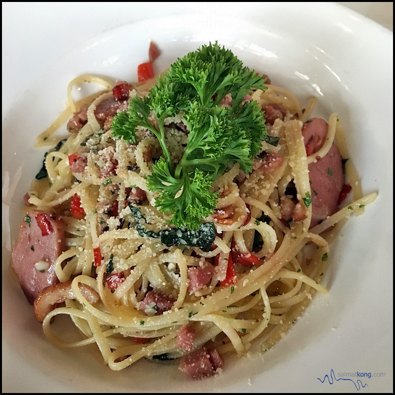 Naughty Babe Dirty Duck @ Desa Sri Hartamas - Spaghetti Aglio Olio