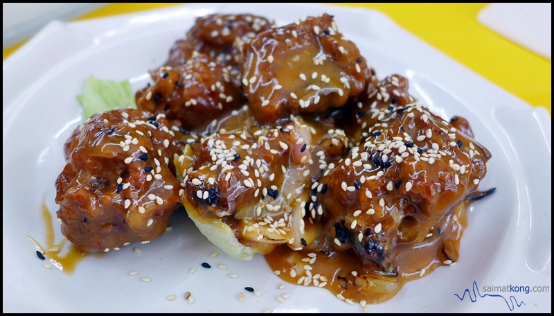 Crab B Seafood Restaurant 螃蟹哥哥海鮮飯店 @ Puchong Jaya  : Pork Ribs in Sesame Sauce