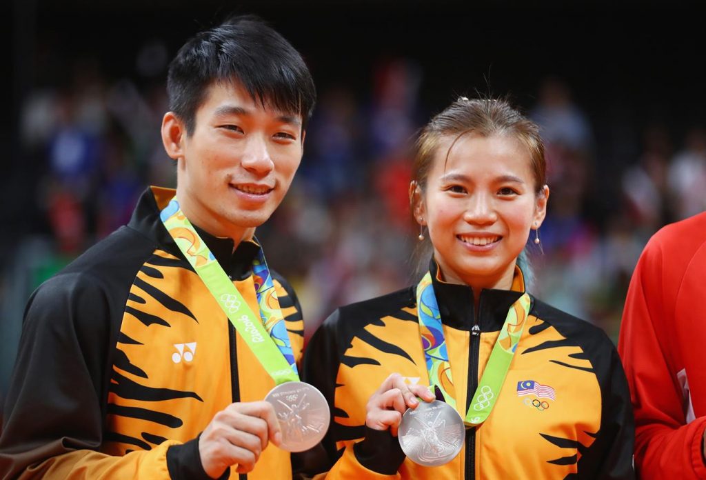 Chan Peng Soon and Goh Liu Ying have won the silver medal at the Rio Olympics in the badmintion mixed doubles category.