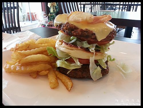 Reverse Pork Burger - Ribs @ Oasis, Bandar Utama