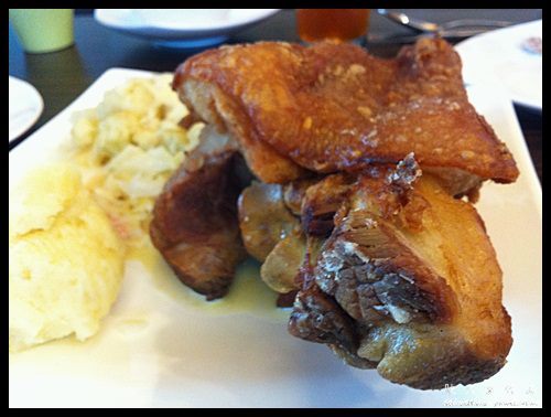 Crispy Pork Knuckle - Ribs @ Oasis, Bandar Utama