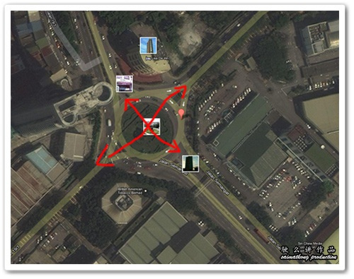 Traffic lights replaced Rothman’s roundabout in SS2