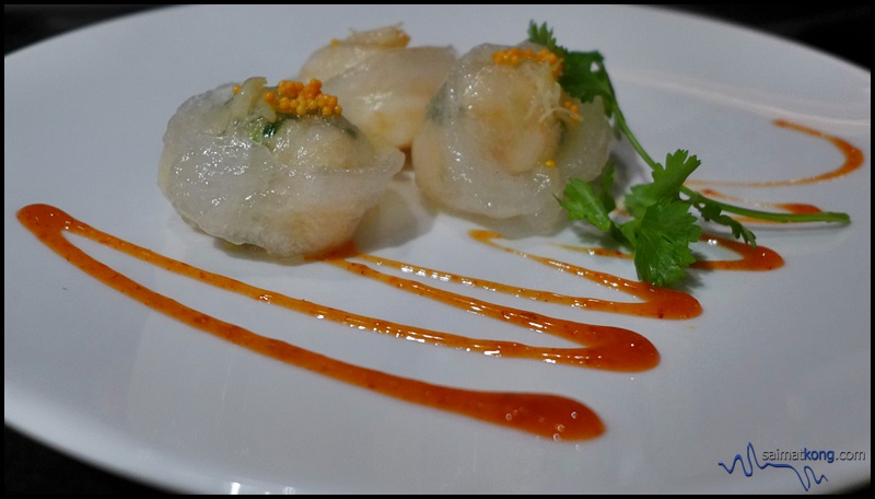 All-You-Can-Eat Dim Sum Buffet @ Lai Ching Yuen (荔晶园), Grand Millenium Kuala Lumpur : Seafood Dumpling with Spinach (海鮮白菜餃)