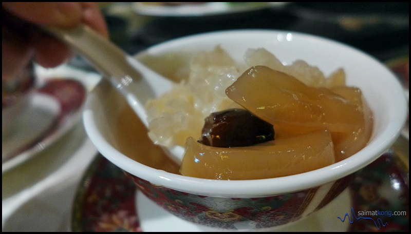 All-You-Can-Eat Dim Sum Buffet @ Lai Ching Yuen (荔晶园), Grand Millenium Kuala Lumpur : This cooling Chilled Sea Coconut which is served chilled is a refreshing treat for our hot weather. 