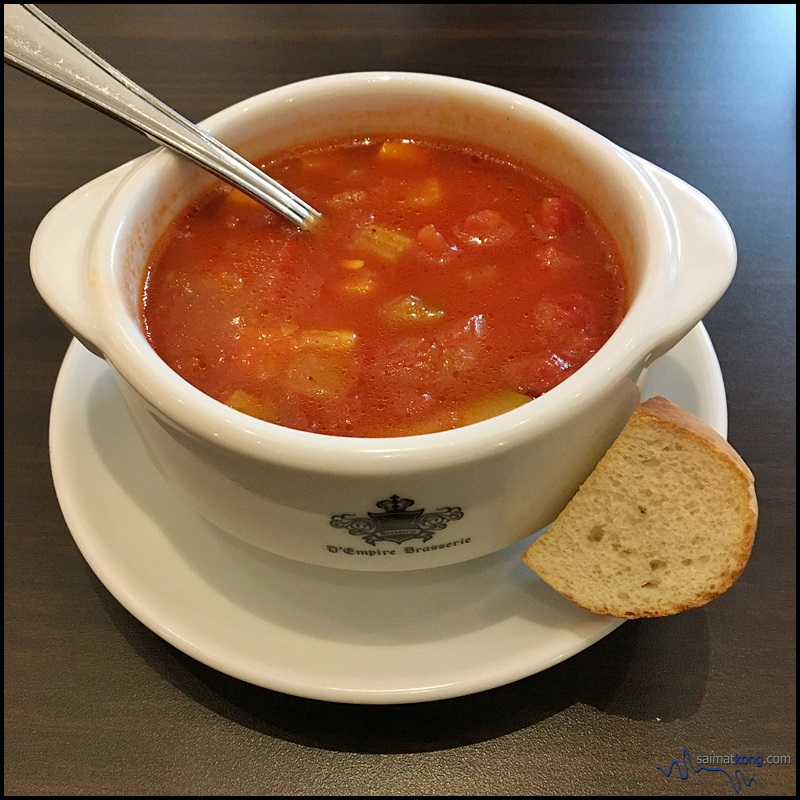 D'Empire Art Of Cuisine @ Pavilion : Minestrone Soup (RM 7.90 Nett)