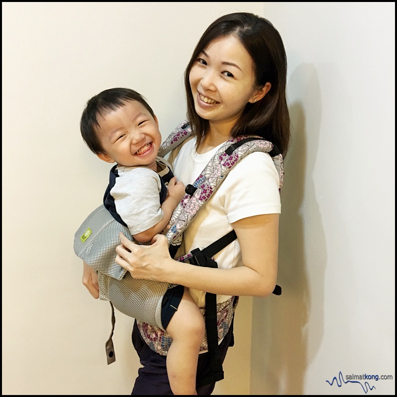 Overall, I had very good experience babywearing my kids with LILLEbaby Complete AirFlow baby carrier. I absolutely love babywearing as I can have my hands free to do house chores and at the same, keeping my baby close to me at all times.