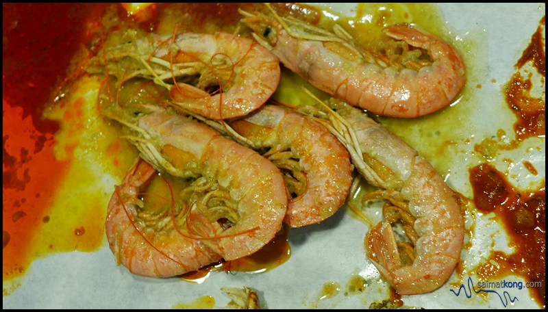 Crab Factory @ SS2 : Fresh, juicy and succulent shrimps.