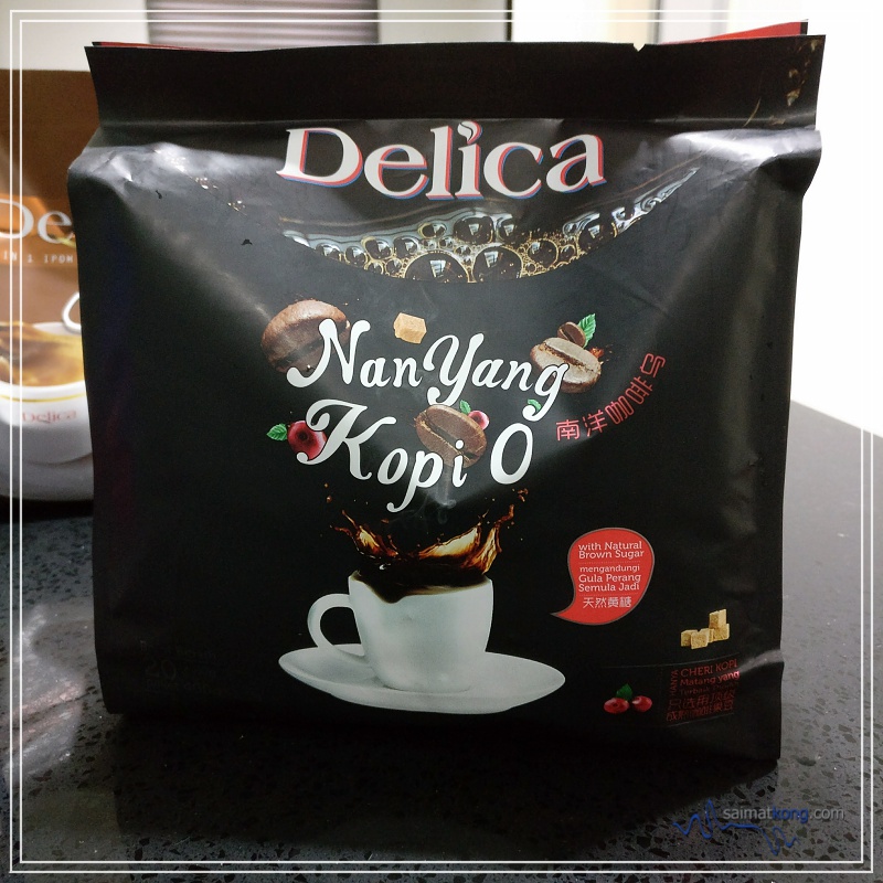 Delica Nan Yang Kopi O Instant Coffee with Brown Sugar