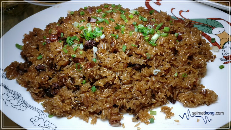 Exquisite Chinese New Year Feast @ Dynasty Restaurant, Renaissance Kuala Lumpur Hotel : Wok Fried Glutinous Rice with Assorted Waxed Meat