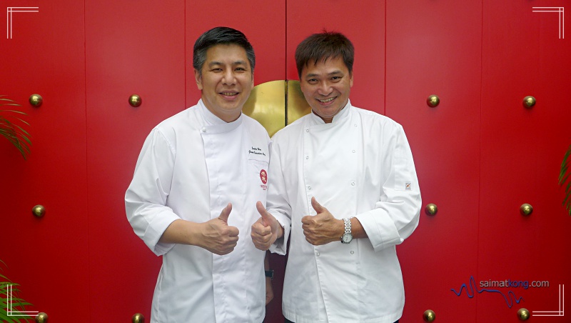 Executive Chef Justin Hor & Chef Peter Tsang