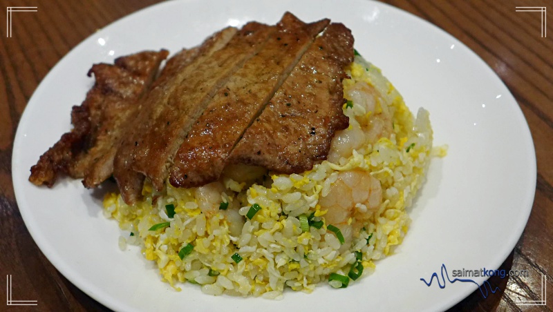 Din Tai Fung Malaysia turns 10 - Pork Chop & Shrimp Fried Rice