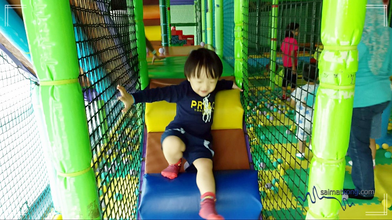 Fun Play & Fitness @ Jungle Gym, BSC - Aiden had so much fun exploring the tunnels. 