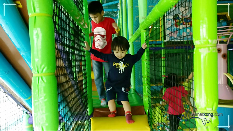 Fun Play & Fitness @ Jungle Gym, BSC - Aiden had so much fun exploring the tunnels. 