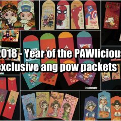 2018 – Year of the PAWlicious exclusive Ang Pow packets