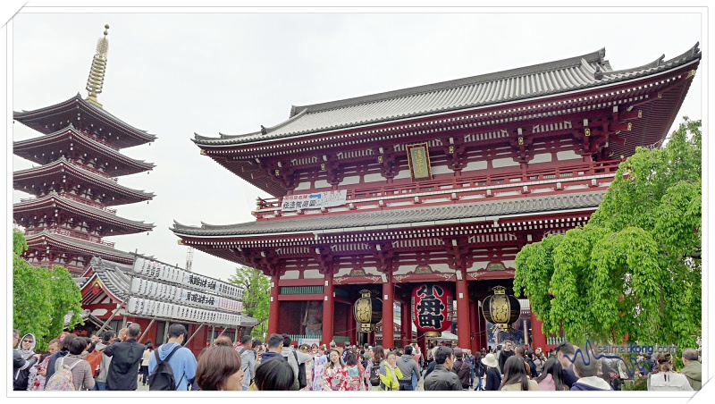 Japan - Asakusa (浅草) What To Do, Eat & See - This five-storied pagoda in Asakusa is the second highest pagoda in Japan. 