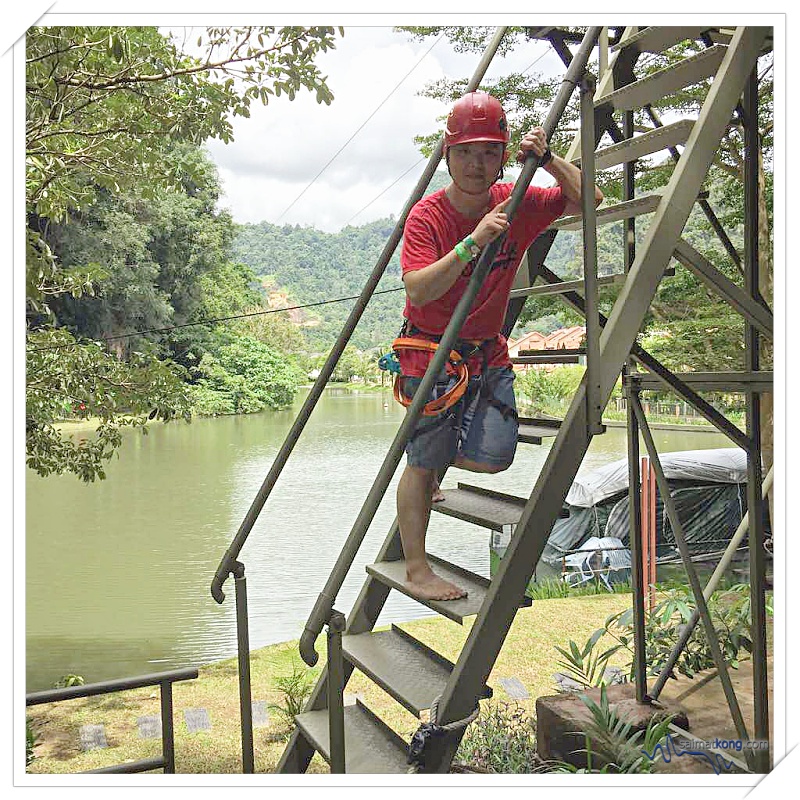 Fun Things To Do @ Lost World Of Tambun, Ipoh - Feeling adventurous, I went on my first Zip Adventure.