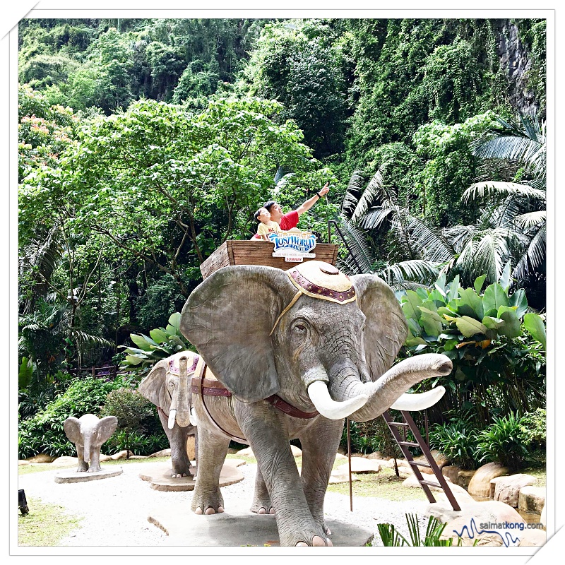 Fun Things To Do @ Lost World Of Tambun, Ipoh - In the olden days, elephants were used to transport the heavy tin ore to the nearest depot. 