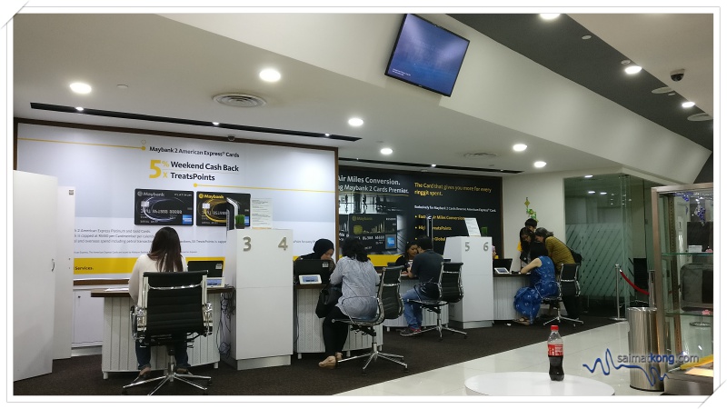 New Conversion Rate of Maybank Treats Points July 2018 - While waiting for my turn…..take photos lo :) 