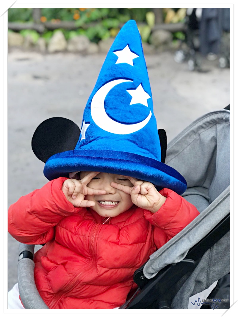 Tokyo Disneyland 2018 - Aiden loves this Mickey Mouse Sorcerer Hat