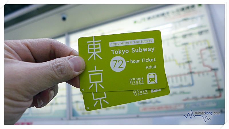 Tokyo Disneyland 2018 - Remember to get the Tokyo Subway Ticket from Klook which save you money and time.