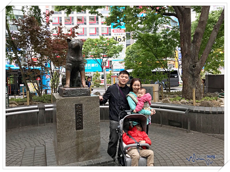 Tokyo Trip 2018 Highlights & Itinerary (Part 1) - Obligatory photo with Hachiko statue, located right in front of Shibuya Station’s Hachiko Exit.