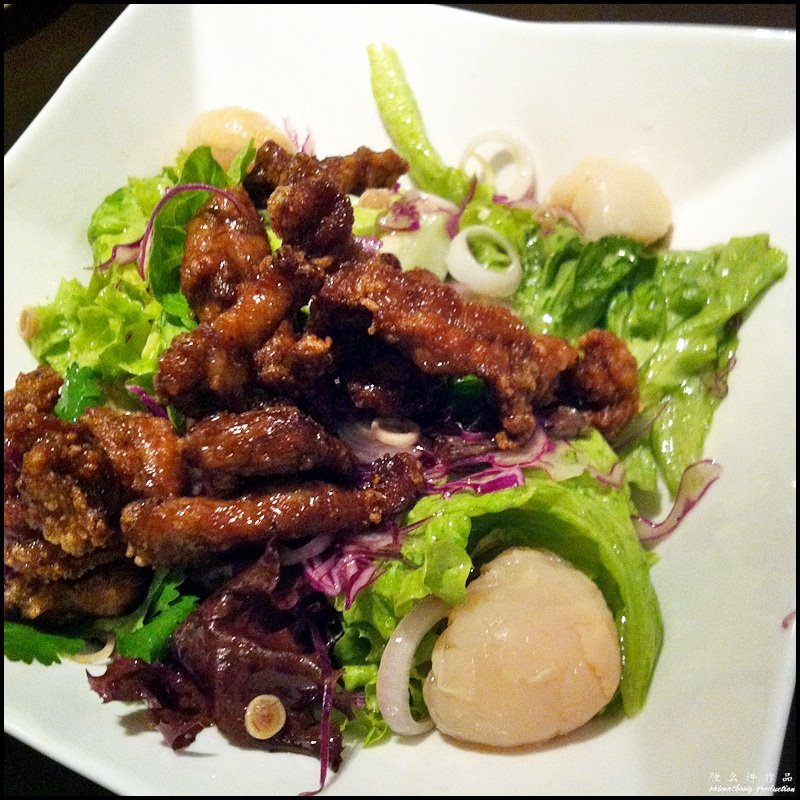 The Pork Place @ IOI Boulevard, Puchong : Pork Belly Salad (RM18.90)