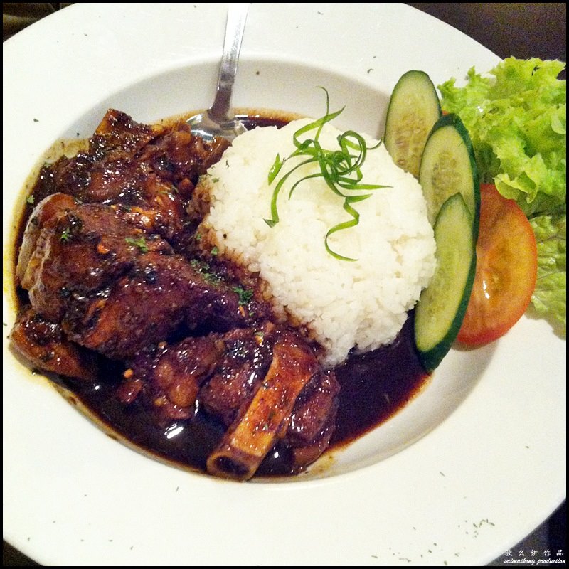 The Pork Place @ IOI Boulevard, Puchong : Braised Pork Leg with Rice (RM17.90)