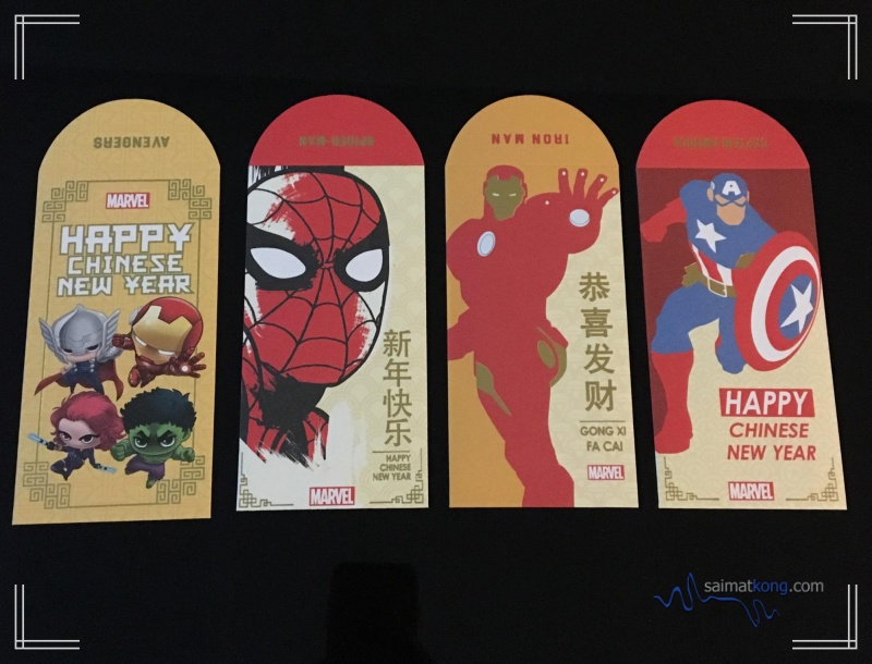 2018 - Year of the PAWlicious exclusive Ang Pow packets - VICTORY’S HEROES PLANET