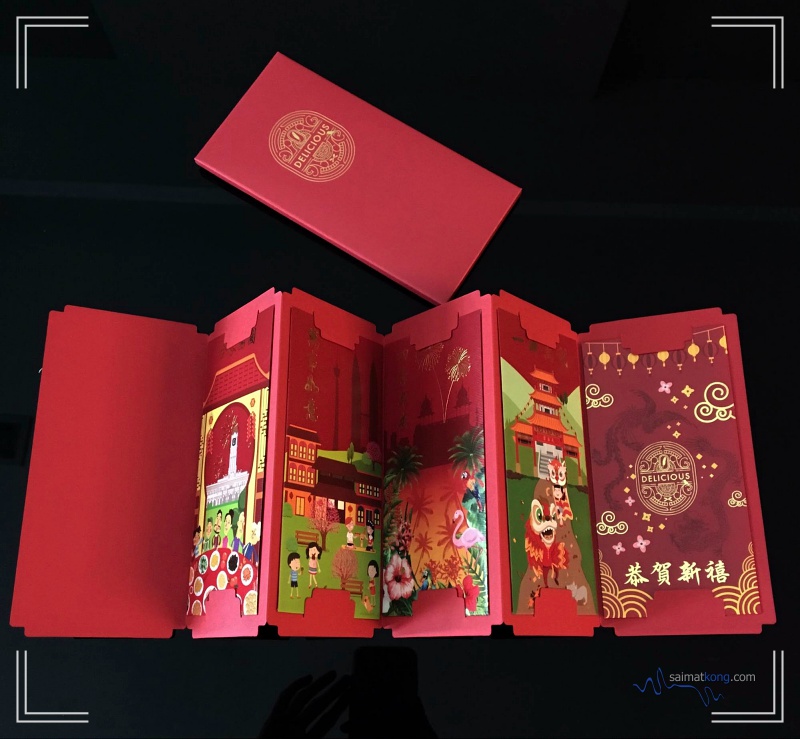 2018 – Year of the PAWlicious exclusive Ang Pow packets - DELICIOUS GROUP