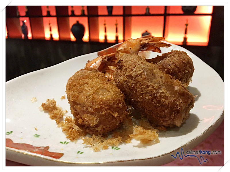 Auspicious Lunar New Year Feast at Dynasty Restaurant, Renaissance Kuala Lumpur Hotel- Taro Ball with Prawns & Salted Egg