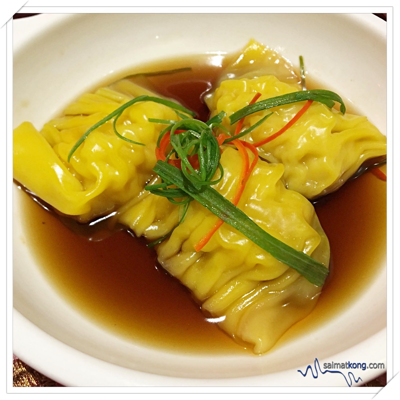 Auspicious Lunar New Year Feast at Dynasty Restaurant, Renaissance Kuala Lumpur Hotel- Golden Dumpling with Carrot Sauce