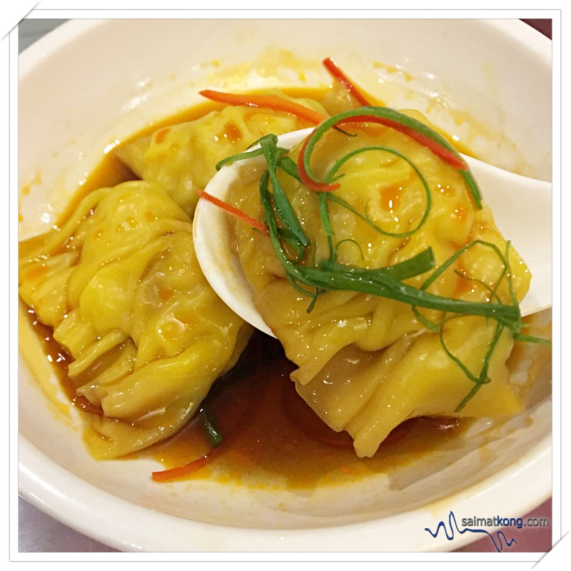 Auspicious Lunar New Year Feast at Dynasty Restaurant, Renaissance Kuala Lumpur Hotel- Golden Dumpling with Carrot Sauce