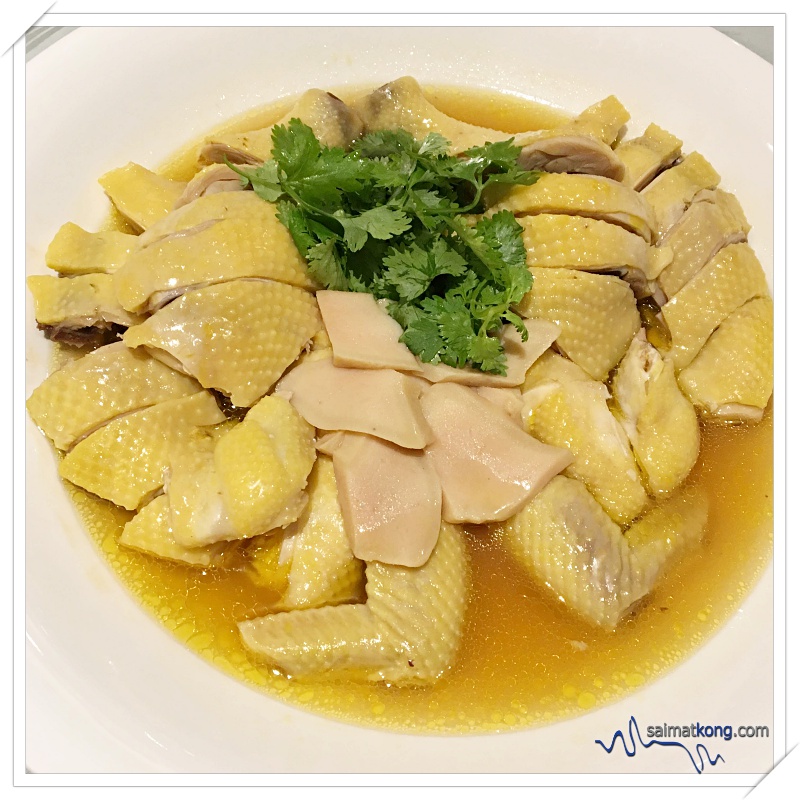 Auspicious Lunar New Year Feast at Dynasty Restaurant, Renaissance Kuala Lumpur Hotel- Poached Farm Chicken with Kwei Fei Abalone in Superior Stock