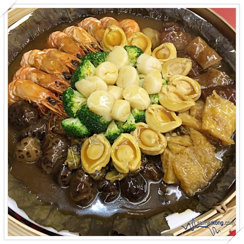 Celebrate The Year of Pig @ Oriental Chinese Cuisine, Pullman Kuala Lumpur Bangsar - Braised Assorted Sea Treasure in Bamboo Basket (养生竹笼海味大盆菜)