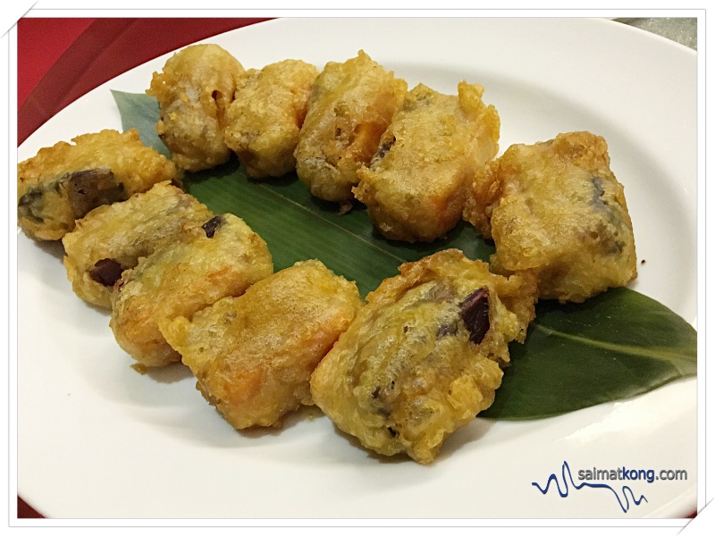 Celebrate The Year of Pig @ Oriental Chinese Cuisine, Pullman Kuala Lumpur Bangsar - Deep-Fried Nian Gao with Sweet Potato and Yam (步步高升炸年糕)