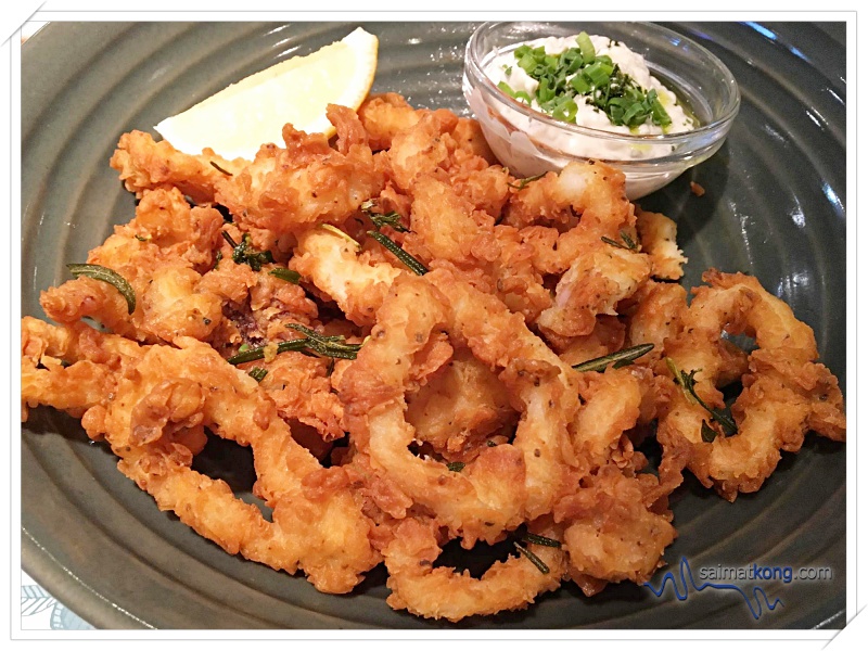 Lou Hei your way into the New Year @ Delicious Restaurant - Salt & Pepper Squid (RM22)