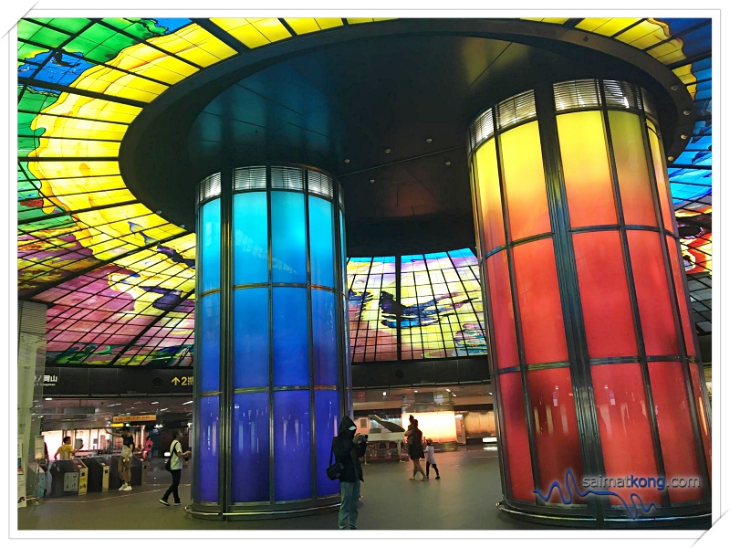 Tainan & Kaoshiung Trip 2018 - Possibly one of the most beautiful MRT stations I’ve ever seen. 