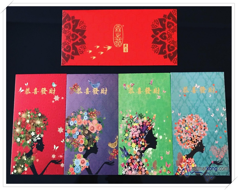 Red packets galore! What inspired these designs?