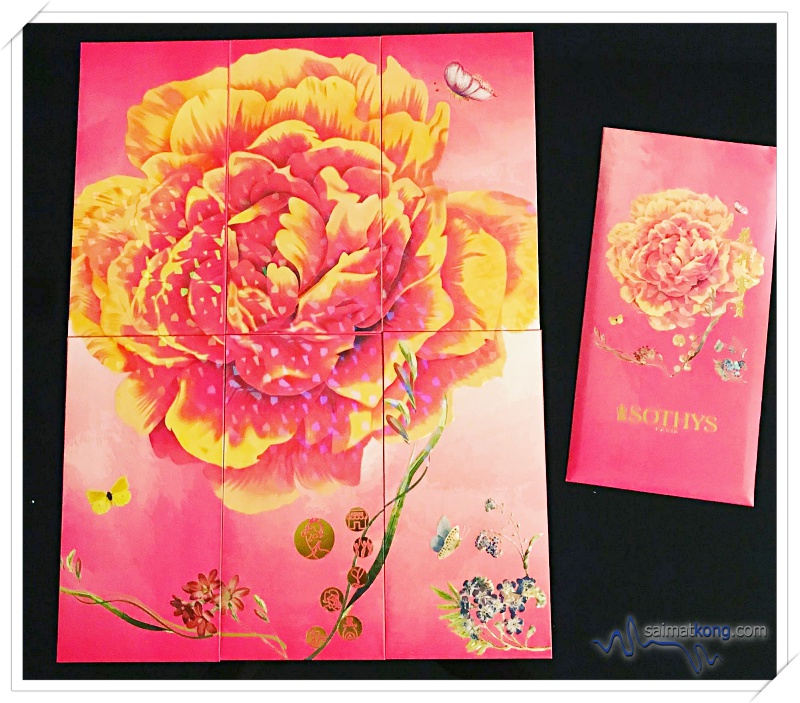 Oink Oink 2019 Year of Pig Red Packets - Sothys incorporated puzzle element into their red packets design this year.