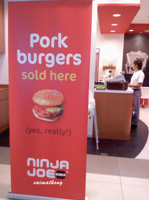 Ninja Joe - Pork Buger @ Tropicana City Mall