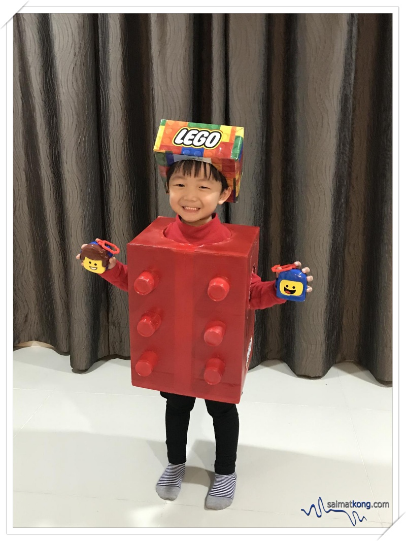 Easy DIY Lego Costume for Kids