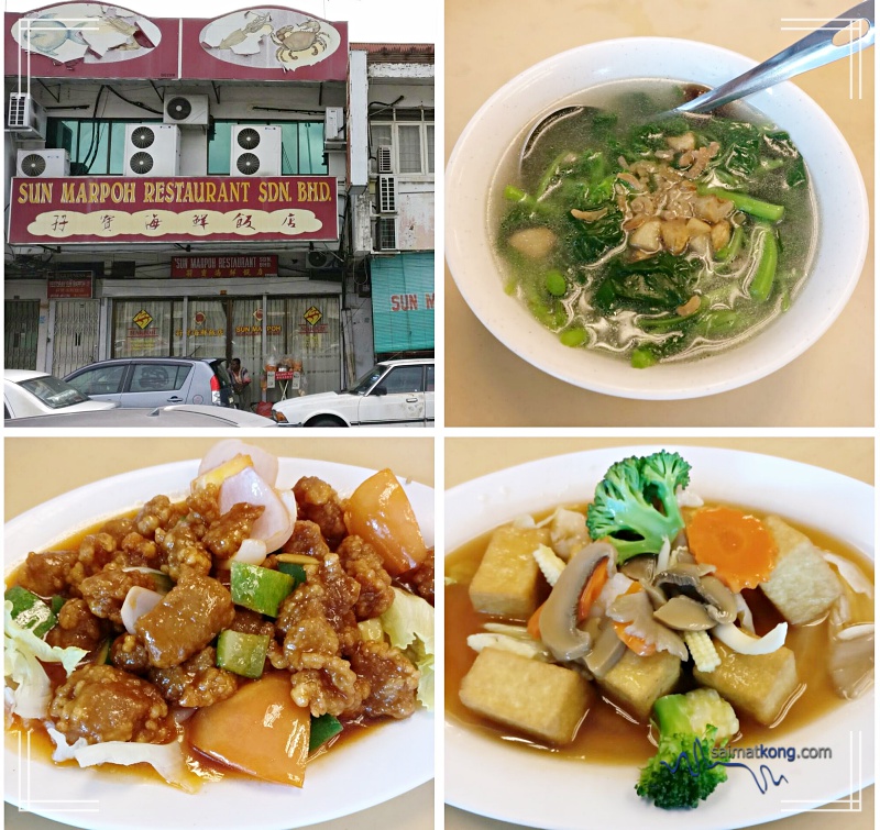 Lunch was Tai Chow at Sun Marpoh Restaurant (孖宝海鲜饭店). This restaurant serves a variety of Chinese dishes and is packed with locals.